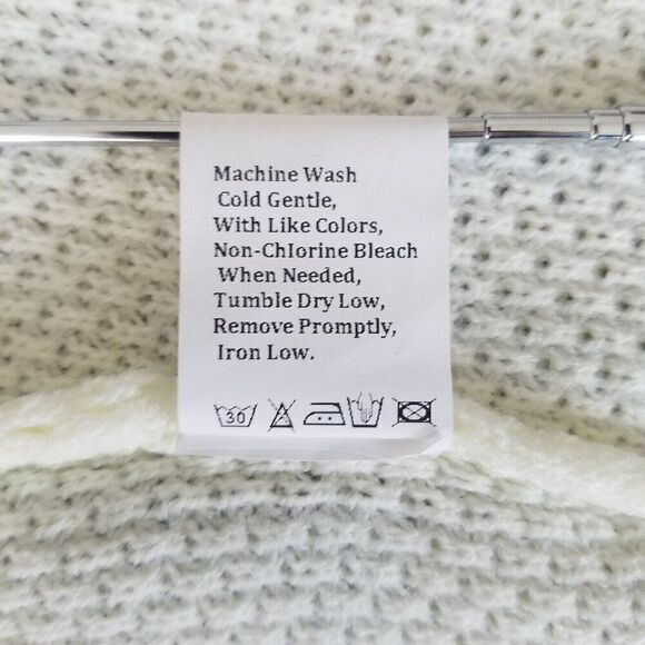 Pretty Garden Ivory Cardigan Sz XL Short Sleeve Golden Buttons New No Tags - Picture 9 of 12